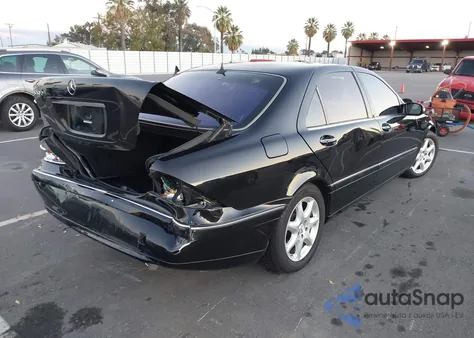 2006 Mercedes-Benz S 430 4Matic z USA, uszkodzony, nr VIN WDBNG83J06A480840